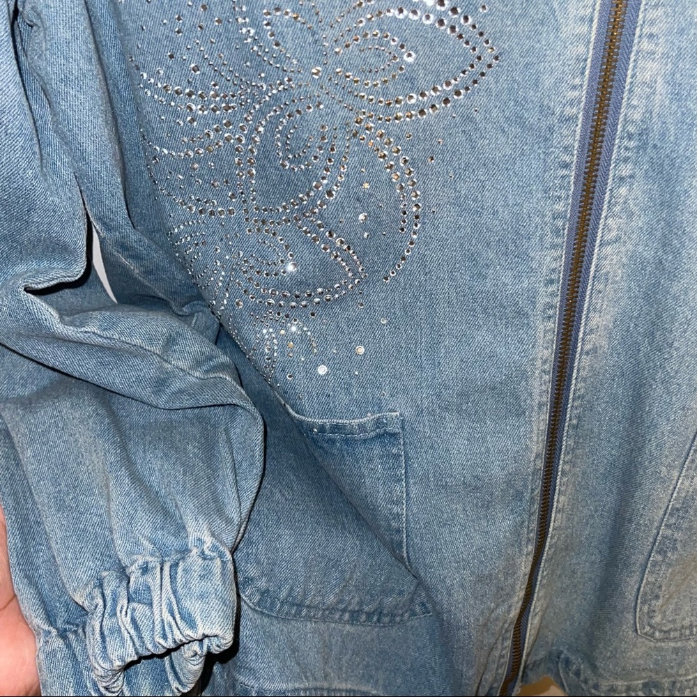 Jean zip-up jacket - Picture 5 of 8